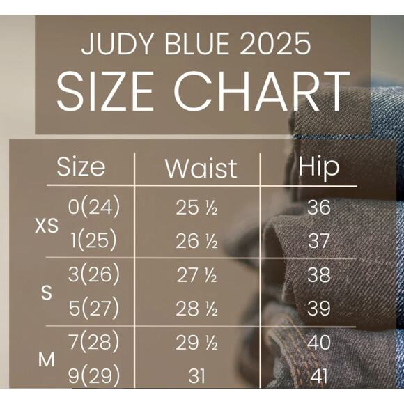 Judy Blue High Rise Double Waistband Flare Pant 7/28 Khaki Denim Tummy Control - Picture 11 of 15